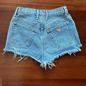 Guess Denim Cut off Shorts